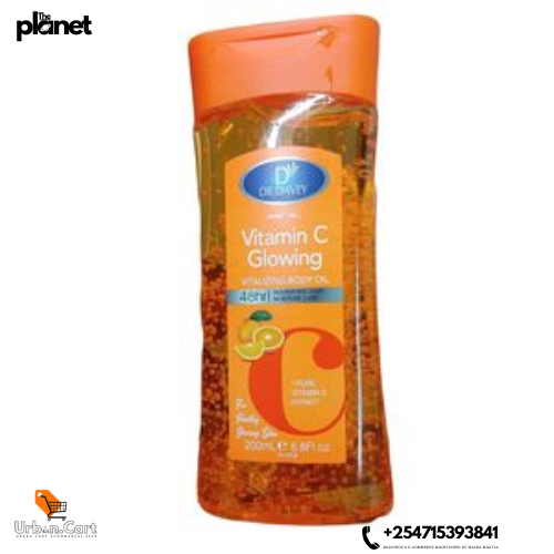 Dr. Davey Vitamin B3 Glow Oil – Hydrating & Brightening Formula
Dr. Davey Vitamin C Radiance Oil – Moisturizing & Anti-Aging

Skin Repair & Glow Booster Body Oils
Daily Nourishing & Illuminating Skin