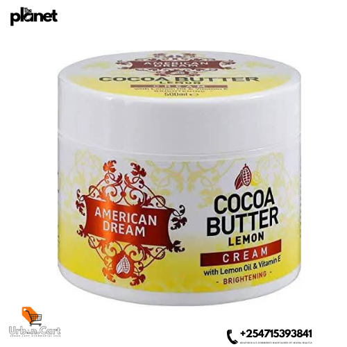 Lemon Cocoa Body Brightening Lotion
American Dream Skin Fade & Glow Lotion
Cocoa Butter with Lemon Cream for Dark Spots
Moisturizing Skin Lightening Body Combo
Natural Glow Skin Corrector Lotion