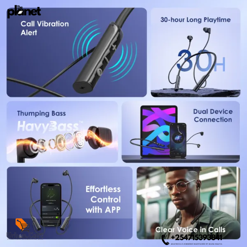 oraimo Vibration Neckband Headphones
oraimo Bluetooth Call Vibe Headset
oraimo Wireless Sports Earphones
oraimo HD Neckband with Vibration Alert
oraimo Lite Wireless Earbuds 
oraimo Necklace lite