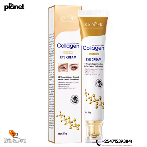 Collagen Revive Eye Cream
Anti-Aging Eye Repair Treatment
Deep Hydration Eye Moisturizer
Wrinkle-Fade Eye Gel for Dry Skin
Youthful Glow Collagen Eye Cream
Collagen Anti-Wrinkle Eye Cream