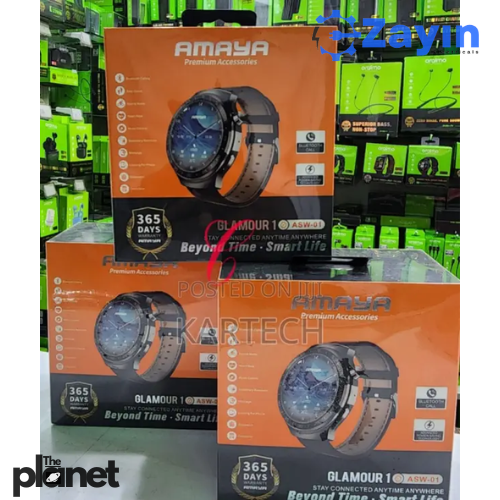 Amaya ASW-01 Business Smartwatch Pro
Zayin Electricals Bluetooth Calling Smartwatch
Premium Fitness Tracking Smartwatch
Amaya ASW-01 All-Day Power Companion
Business-Style Health Monitoring Watch