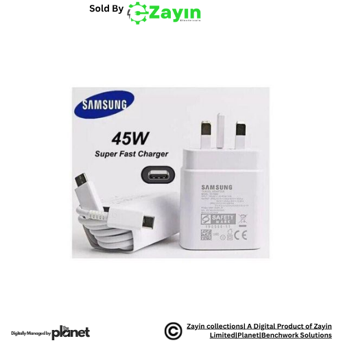 Samsung Original 45W Charger Head
Samsung 45W Super Fast Charger
Samsung USB-C Wall Charger 45W
Samsung 45 Watt Power Adapter
Samsung Fast Charging Adapter
Samsung Type-C Wall Charger