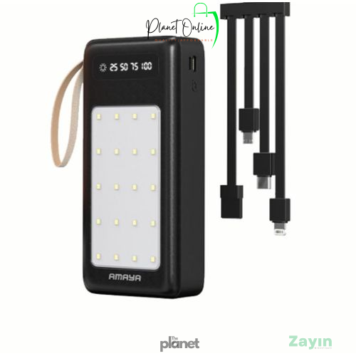 amaya power bank, 20000mah power bank, power bank with cables, fast charging power bank, portable charger kenya, travel power bank
Fast Charging Power Bank Kenya
Portable Charger 20000mAh