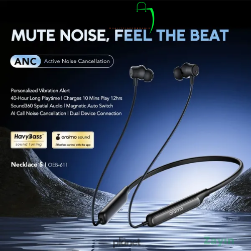 Oraimo Necklace 5 Earphones
Oraimo Bluetooth Neckband
Noise Cancelling Neckband Earphones
Call Vibration Bluetooth Earphones
Oraimo ANC Neckband
Wireless Necklace Earphones Kenya