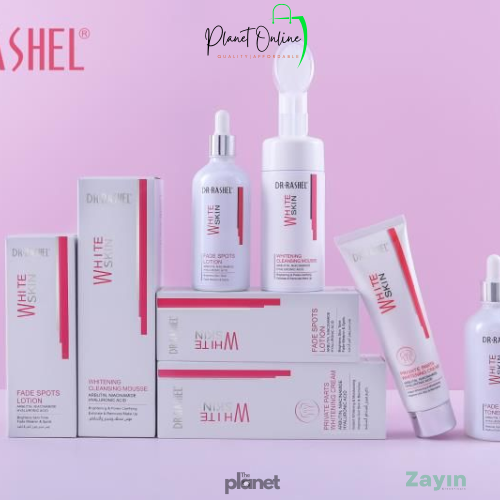DR RASHEL whitening set, white skin skincare set, fade spots skincare kit, dark spot remover set, skin brightening set, 10-piece skincare kit
Facial Kit Moisturizing Brightening Fade Dark Spots set