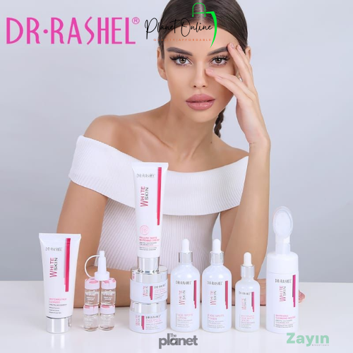 DR RASHEL whitening set, white skin skincare set, fade spots skincare kit, dark spot remover set, skin brightening set, 10-piece skincare kit
Facial Kit Moisturizing Brightening Fade Dark Spots set