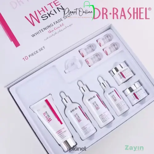 DR RASHEL whitening set, white skin skincare set, fade spots skincare kit, dark spot remover set, skin brightening set, 10-piece skincare kit
Facial Kit Moisturizing Brightening Fade Dark Spots set