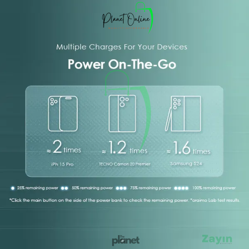 Oraimo power bank, Toast 15 Flash power bank, 10000mAh power bank, fast charging power bank, portable power bank, mobile power bank, phone charger power bank, USB power bank, Android power bank,