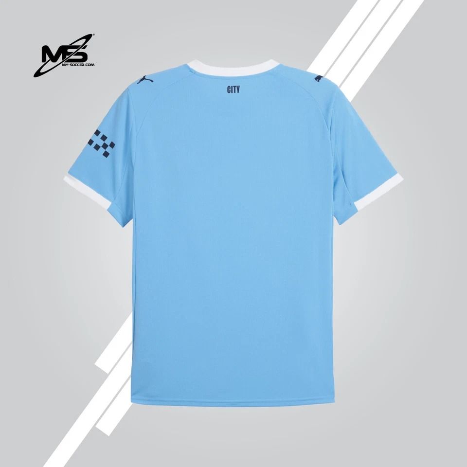 Manchester City Home Jersey 2024/2025 – Men’s Football T-Shirt | Breathable Sportswear Fan Kit | Short Sleeve Polyester Tee (M–XL)