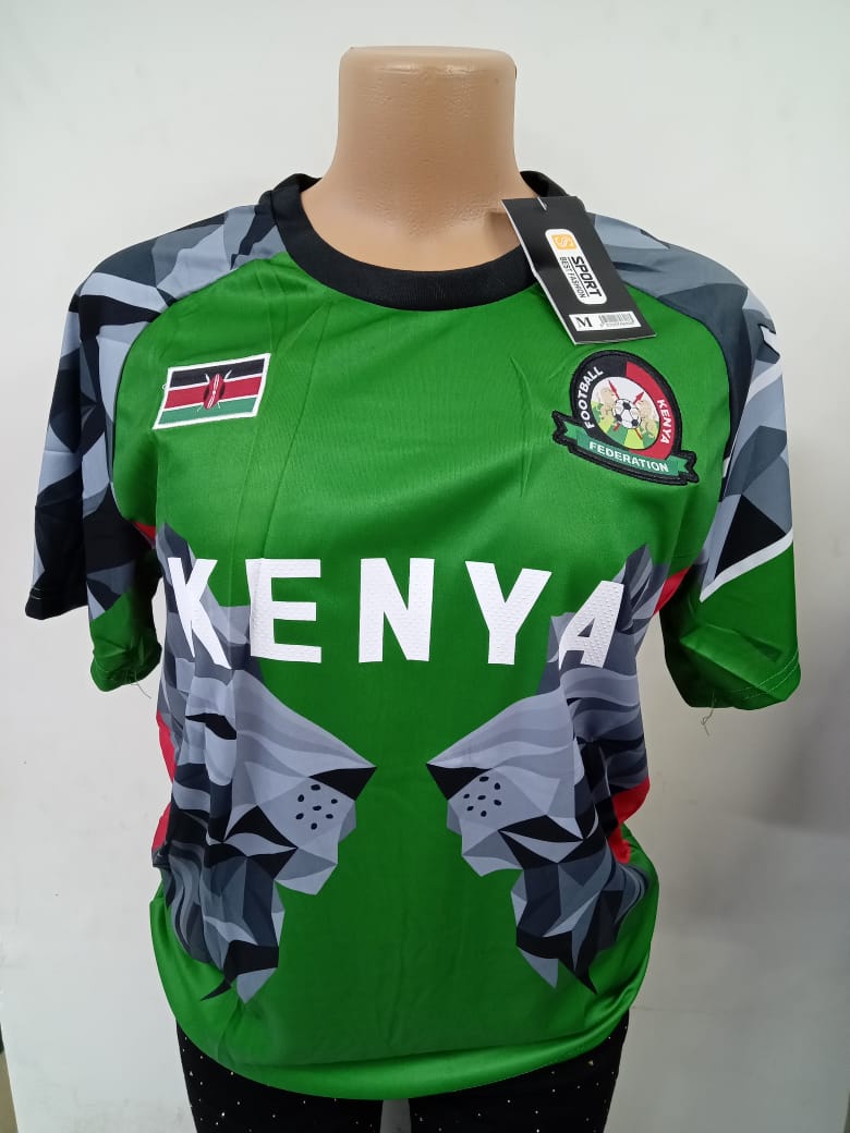 Premium Kenya National Football Jersey – Goodwill Federation Edition | Unisex Sportswear Shirt in Yellow, Green, Black, White & Red | Bold Kenyan Flag & Lion Design | High-Quality Breathable Fabric |