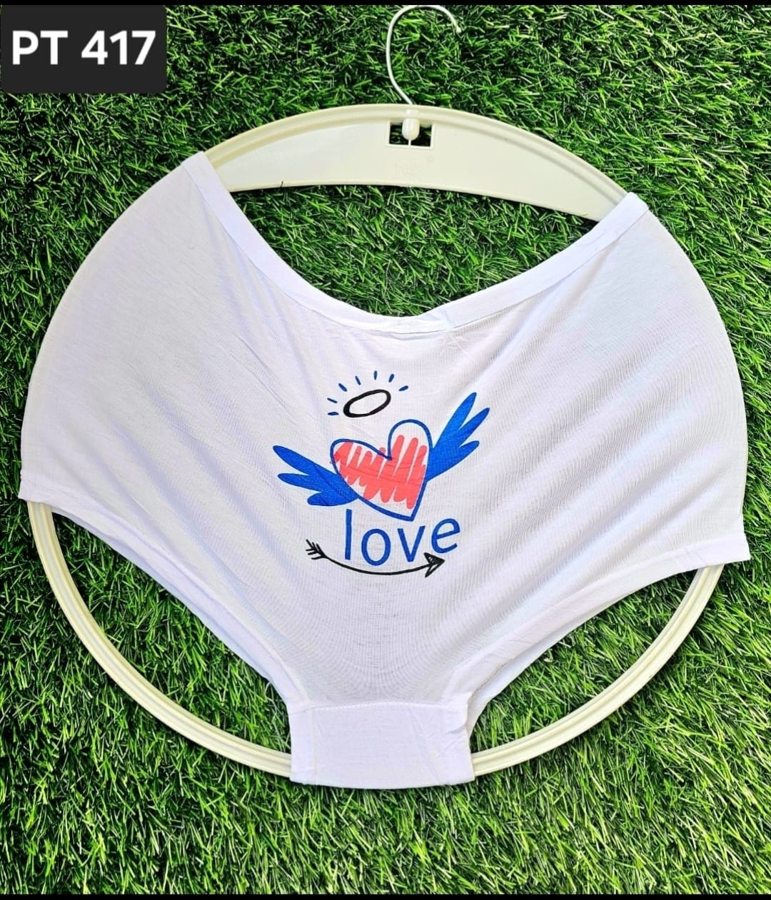 6 PCS Women’s Soft Cotton High Quality Boxer Panties – Cute Love Print Seamless Boyshort Underwear, Breathable Stretch Comfort Briefs