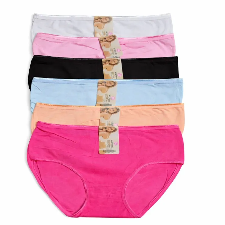 6PCS Women Cotton Panties Set – Soft Breathable Seamless Underwear for Ladies | High Waist Comfort Stretch Briefs (Multi-Color Pack)