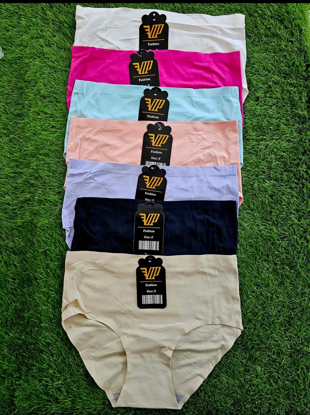 6 Pcs Women Seamless Panties Set Soft Stretch Breathable Ladies Underwear Invisible Comfort Briefs XL Large Medium Free Size Everyday Lingerie