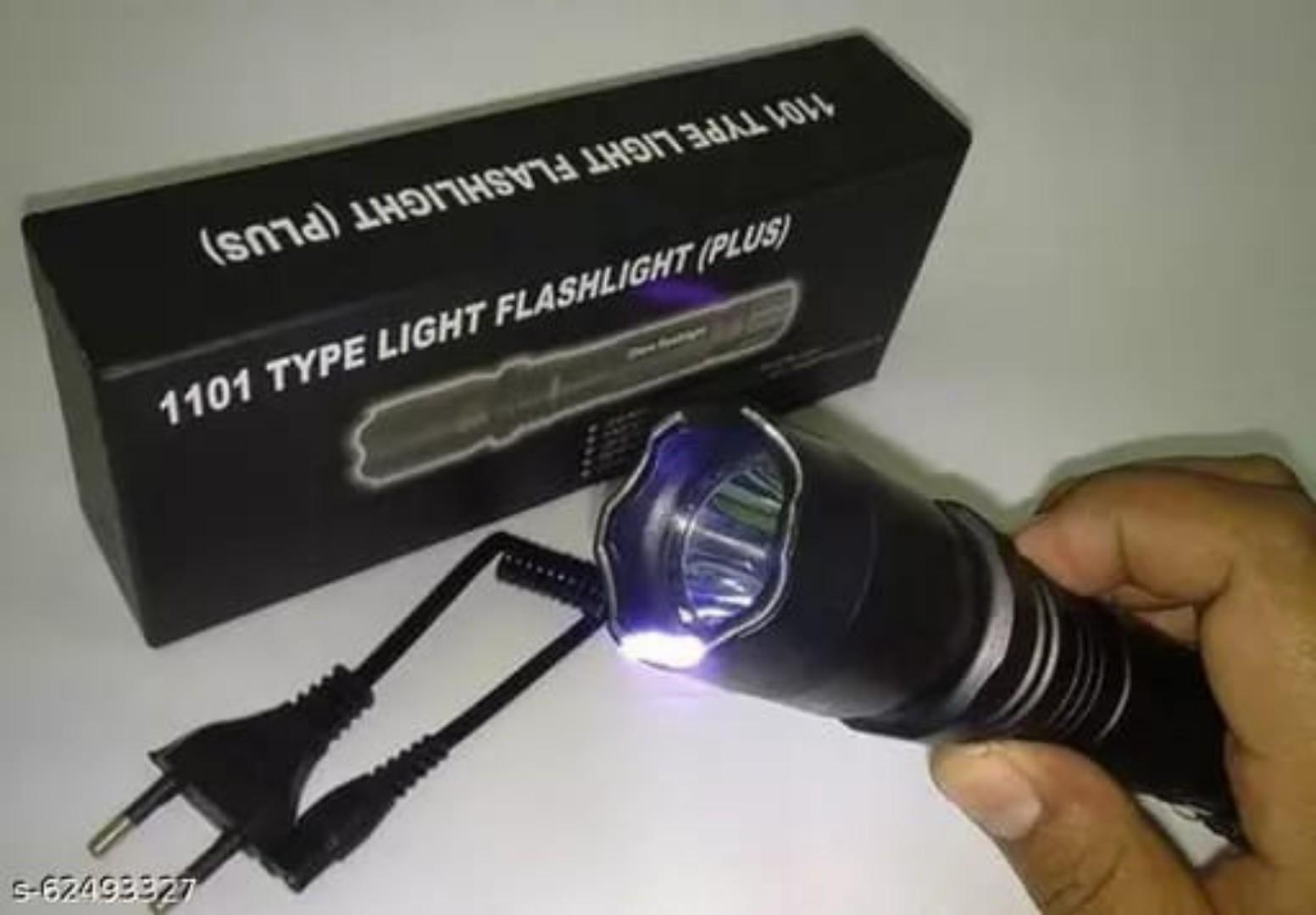 1101 flashlight torch with electric shock,tazer torch 🔦,self defense torch
