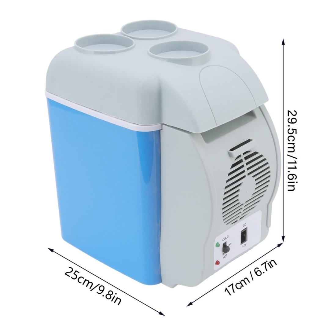 7.5L Portable Car Fridge and Warmer.

 Capable of both refrigerating drinks/food and warming food.