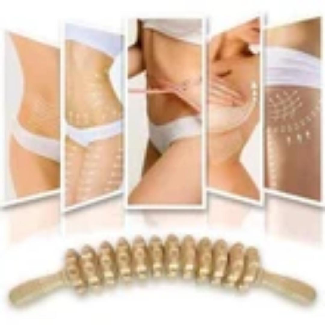 Wood Massage Roller Stick Lymphatic Drainage Wood Therapy Massage Tool Maderoterapia Colombiana Anti Cellulite Massage