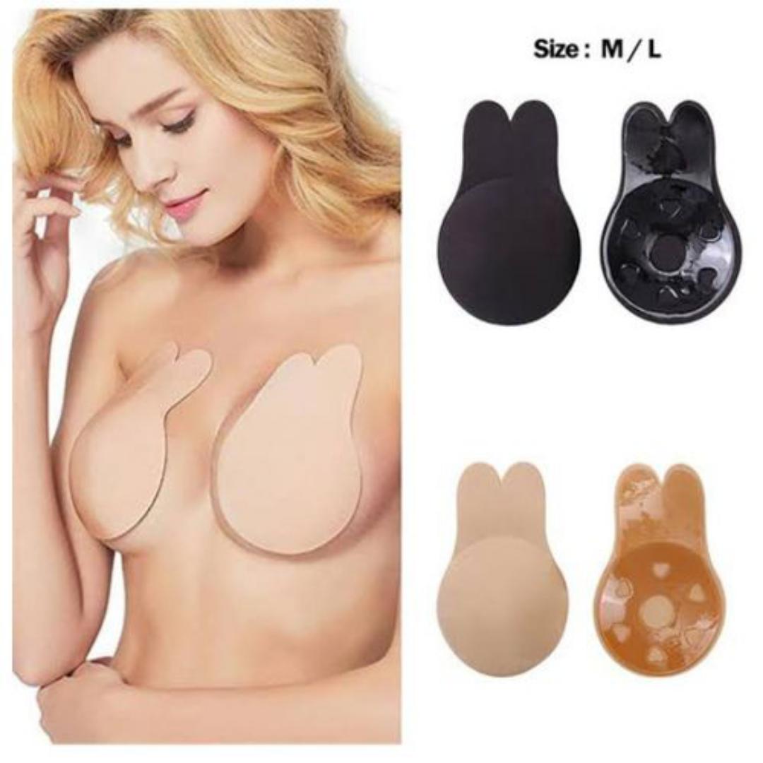 Pair of Reusable women breast petals lift nipple cover,petal adhesive strapless backless