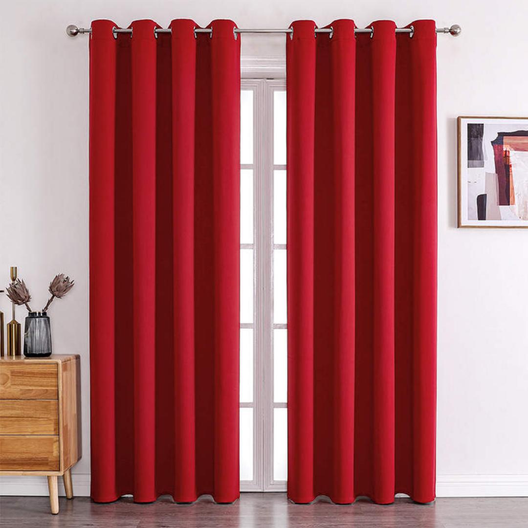 Luxury textured High Grade Full  Curtains+Sheer:  ▫️2curtains(3mtrs)  ▫️Sheer(2mtrs)
