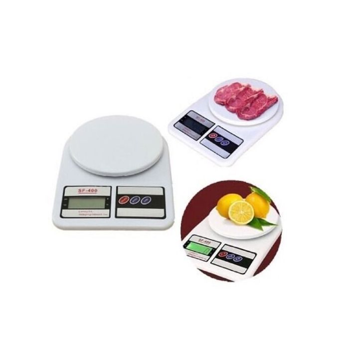 Digital Kitchen Weighing Machine Multipurpose Electronic Weight Scale with Backlit LCD Display for Measuring Food, Cake, Vegetable, Fruit