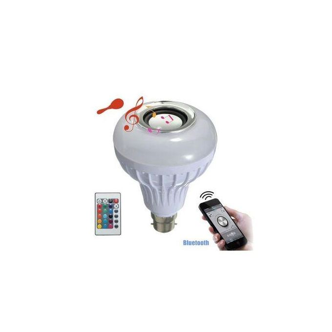 Bluetooth Music LED Bulb Multi Color Speaker