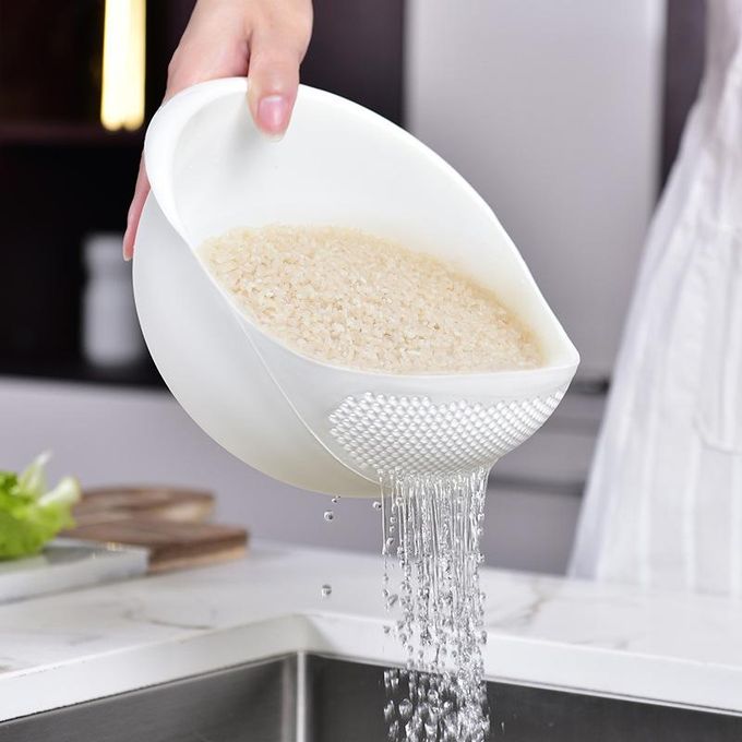 Rice Washing Filter Strainer Basket Food Drainer Vegetable