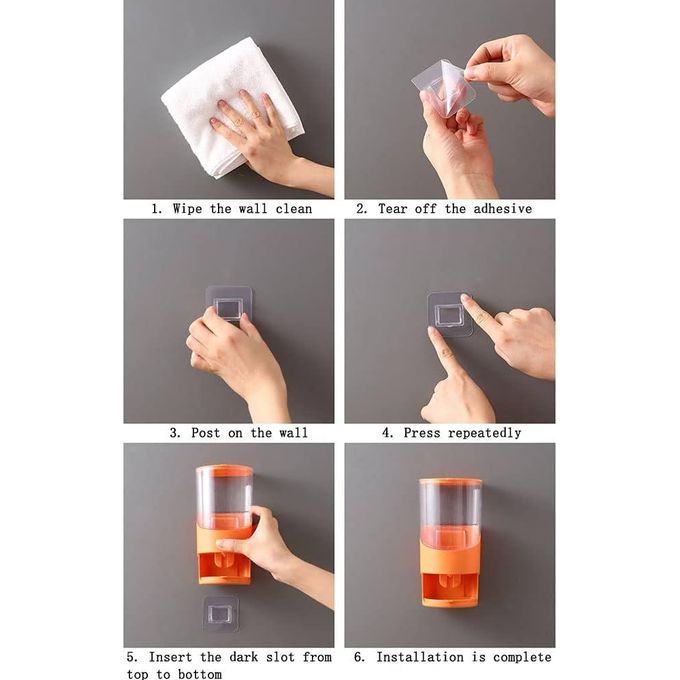 550ml wall mounted oil, spices or seasoning pot