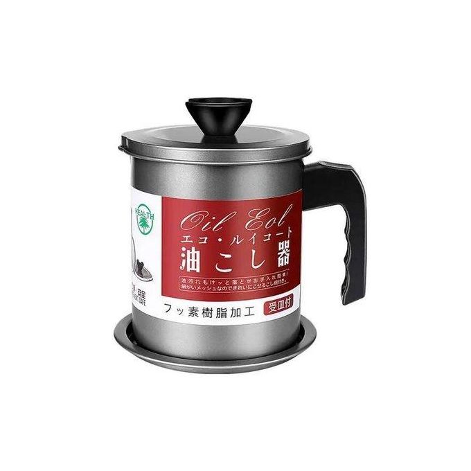 stainless steel siever Oil filter pot stainless steel-1.7 litres