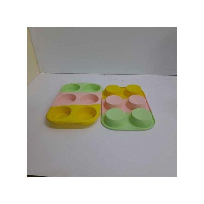 6holes cupcake tray
