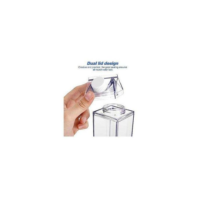 1L Acrylic Fridge Bottle With Tight Duo Lid