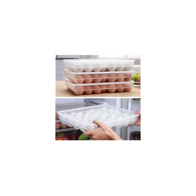 Egg tray storage container - 34 eggs