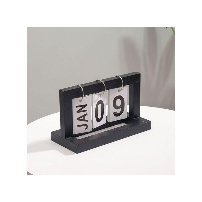 NEW ARRIVALS  
 wooden Desk study flip calendar