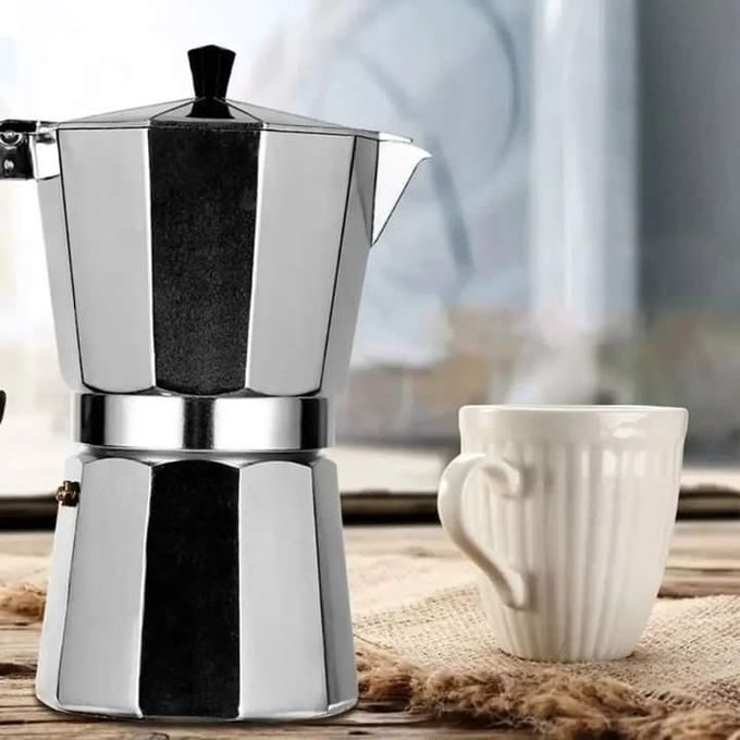 Aluminium Italian coffee maker brewing pot moka latte expreso