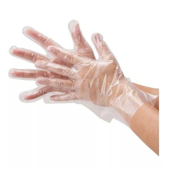 Multipurpose Safe Hands Protective Disposable Food Handling Polyethylene Gloves
100Pcs Plastic Clear Disposable Gloves