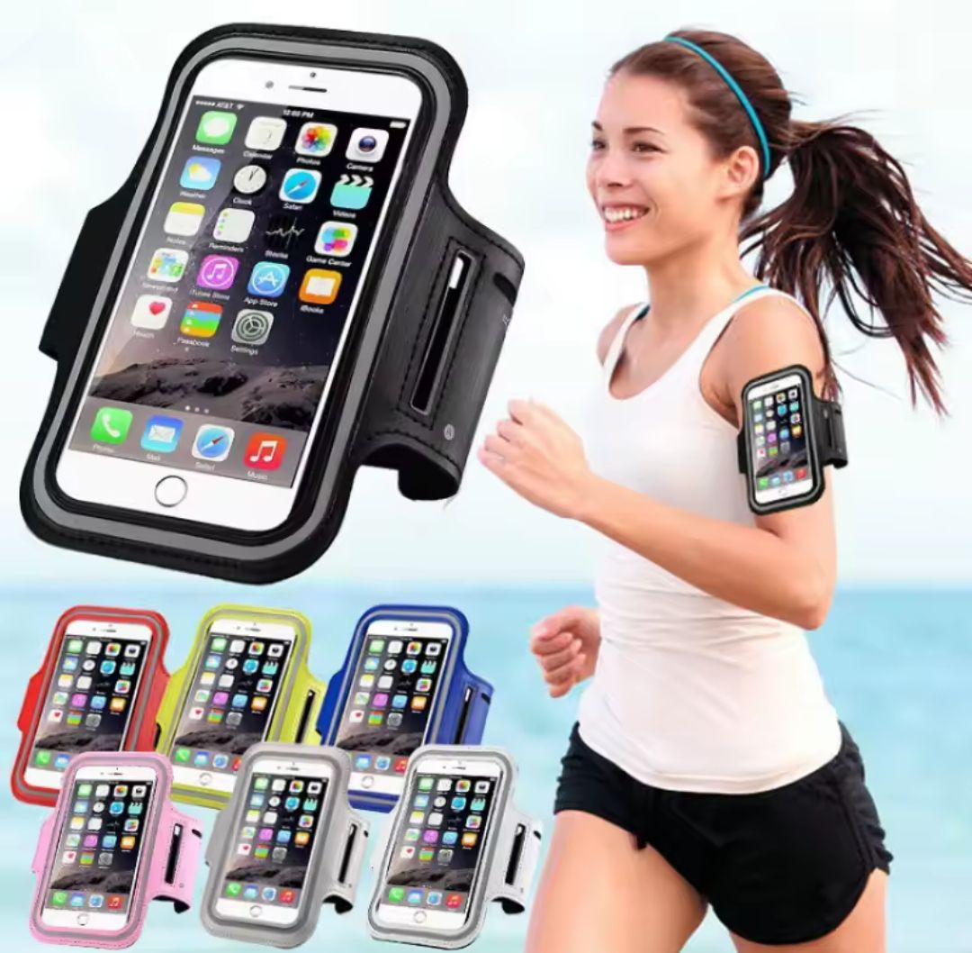 Arm band phone accessories holder
