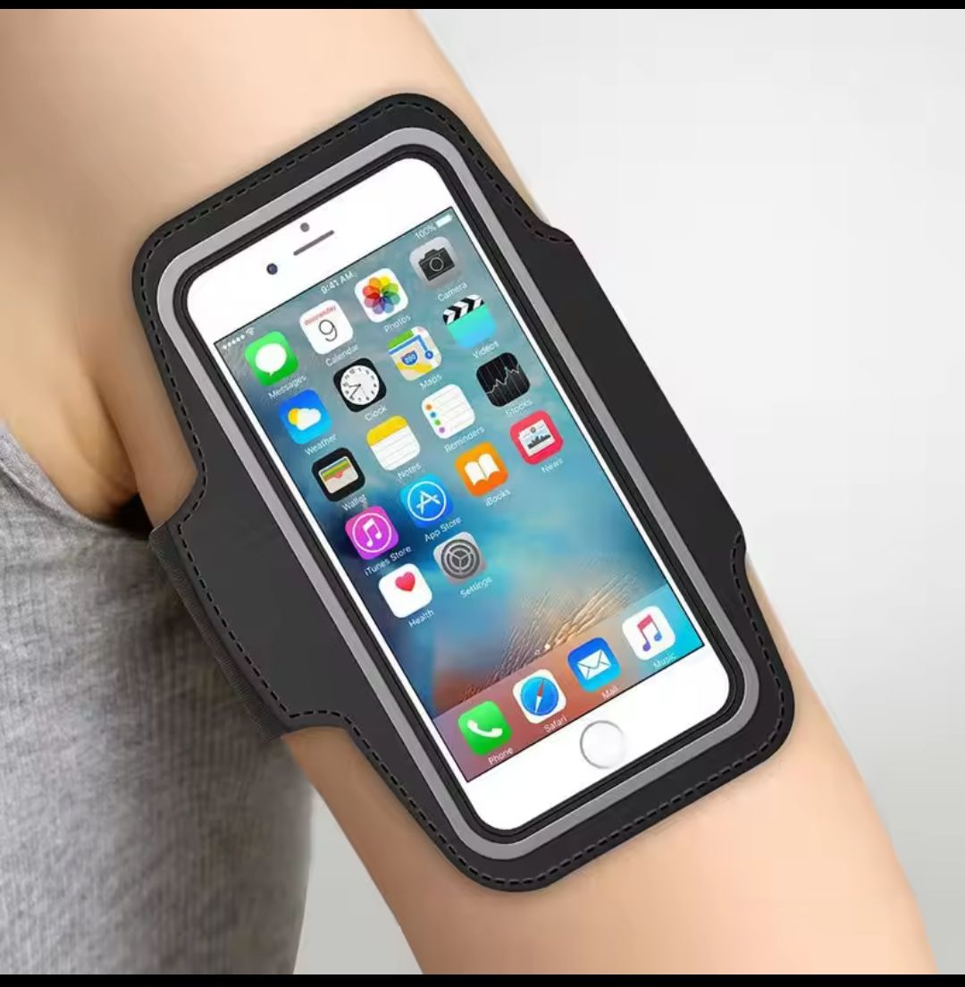 Arm band phone accessories holder
