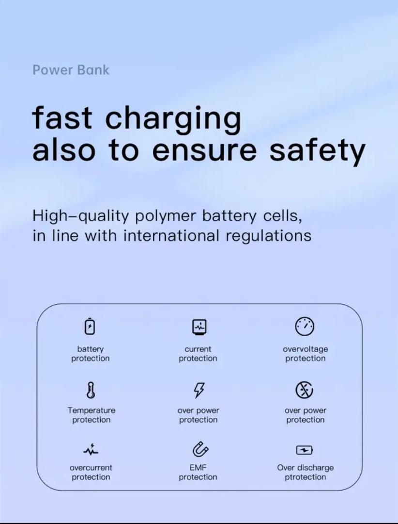 Magnetic Battery, 10,000mAh, 20W USB-C Power Delivery Power Bank, Magsafe-Compatible for iPhone 16/15/14/13/12