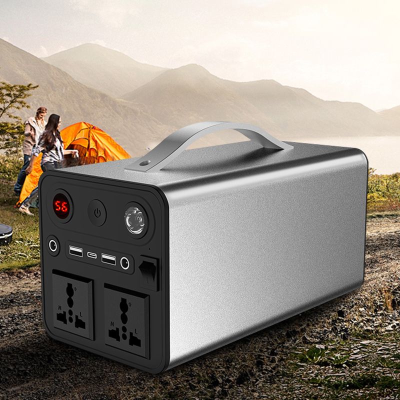Panana Portable Power Station 333Wh/90000mAh Lithium Battery Backup Electronic Solar Generator 300W AC for Camping, RV, Outdoor Adventure, Emergency Power, Home and Off-Grid