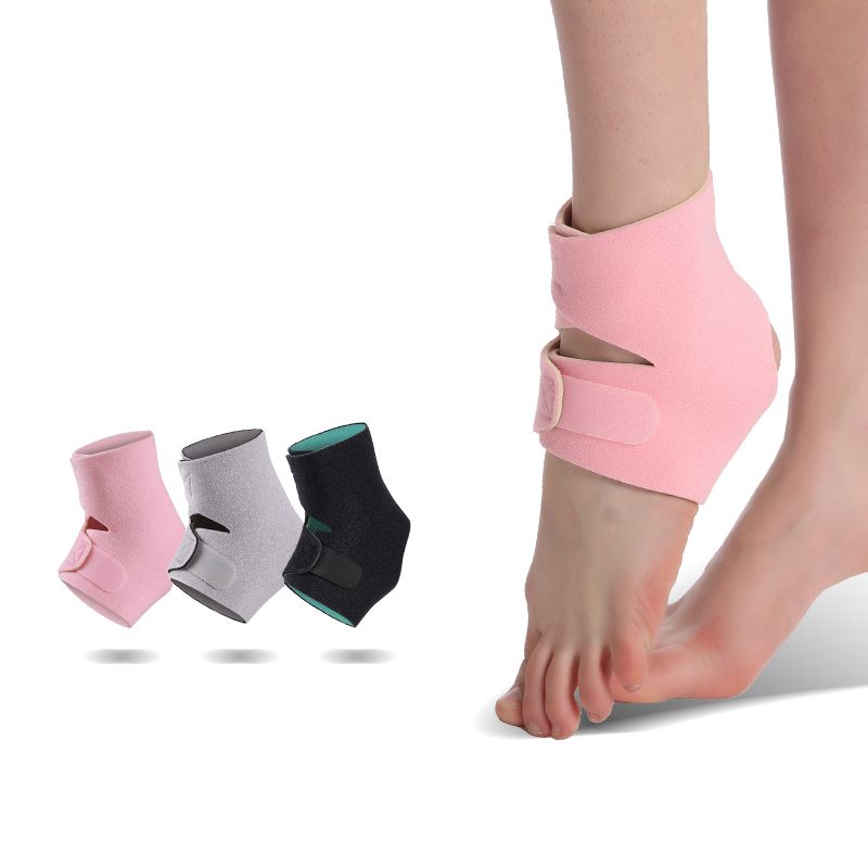 Maseda Ankle Support Brace, Breathable Neoprene Sleeve, (1 Pack) Quick Lace Up Ankle Brace Slim Fit Ankle Support Brace, Adjustable & Breathable Ankle Support for Men Women,