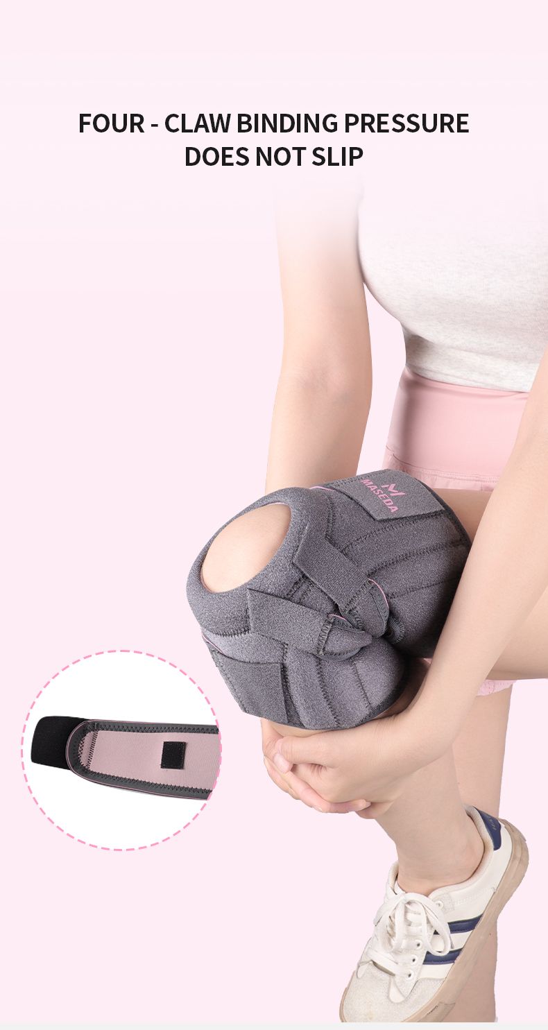 Knee Braces for Knee Pain Men & Women, Adjustable Knee Support with Patella Gel Pad & Side Stabilizers Knee Wraps for MCL Osteoarthritis Meniscus Tear, Arthritis, ACL, Pain Relief, Working, Unisex