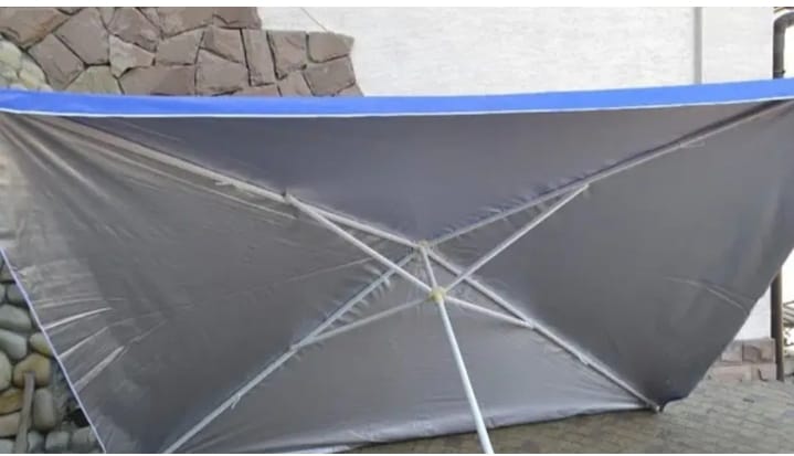 😎😎Relax Cool In The Shade🎪🎪 Large rectangular outdoor umbrellas.Designed for long-lasting performance, our portable shade umbrella features an adjustable height metal pole and  high tenacity ribs.
