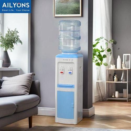 {Limited Offer!} Brand New AILYONS AFK- 111 Household Appliance Hot and Normal Standing Water Dispenser with Storage Cabinet 2 Faucets KitchenApplianc Big Size with Warranty [HOT}