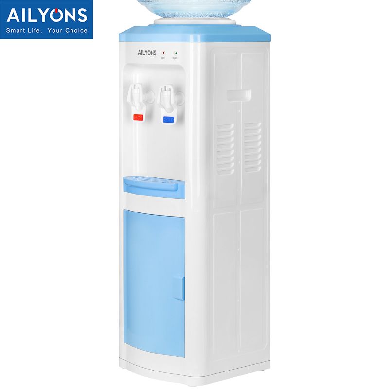 {Limited Offer!} Brand New AILYONS AFK- 111 Household Appliance Hot and Normal Standing Water Dispenser with Storage Cabinet 2 Faucets KitchenApplianc Big Size with Warranty [HOT}