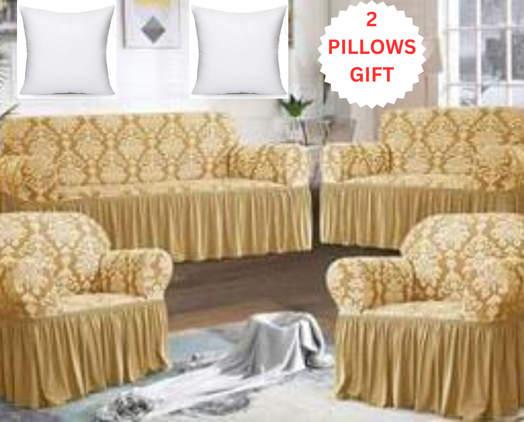 🚗✨ Jaguar-Inspired High-Quality Stretchy Living room Seat/Loose/Sofa set Covers—Bold Protection 💪, Sleek Style 🖤 & Ultimate Comfort 🛋️ for 5-Seater (3:1:1) & 7-Seater (3:2:1:1) Sets 🏁🧵🧼