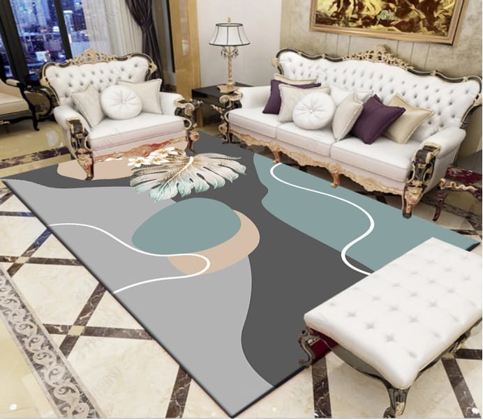 🆕✨ LuxWeave™ 5x8 3D/HD Carpet – Elegant Comfort for Your Space 🏡🛋️