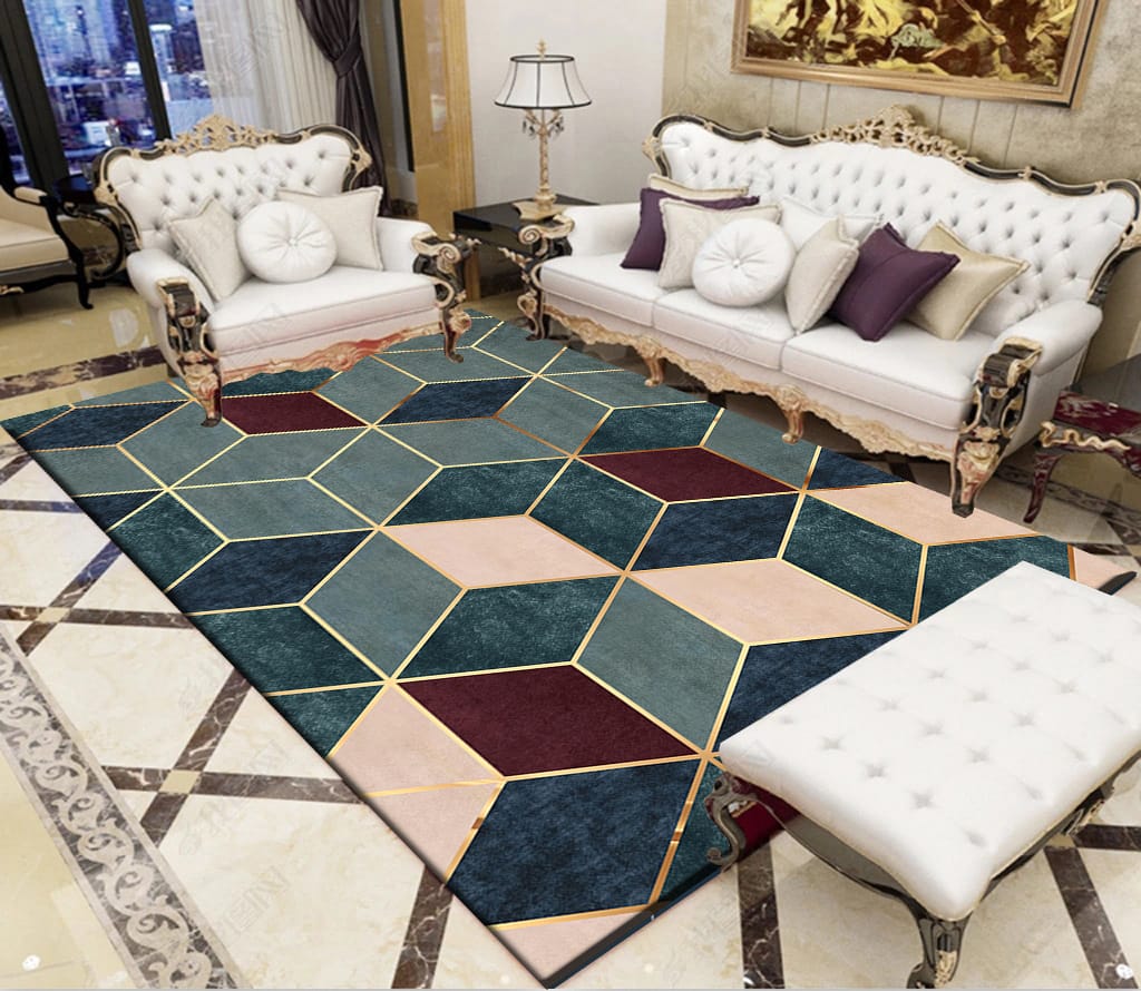 🆕✨ LuxWeave™ 5x8 3D/HD Carpet – Elegant Comfort for Your Space 🏡🛋️