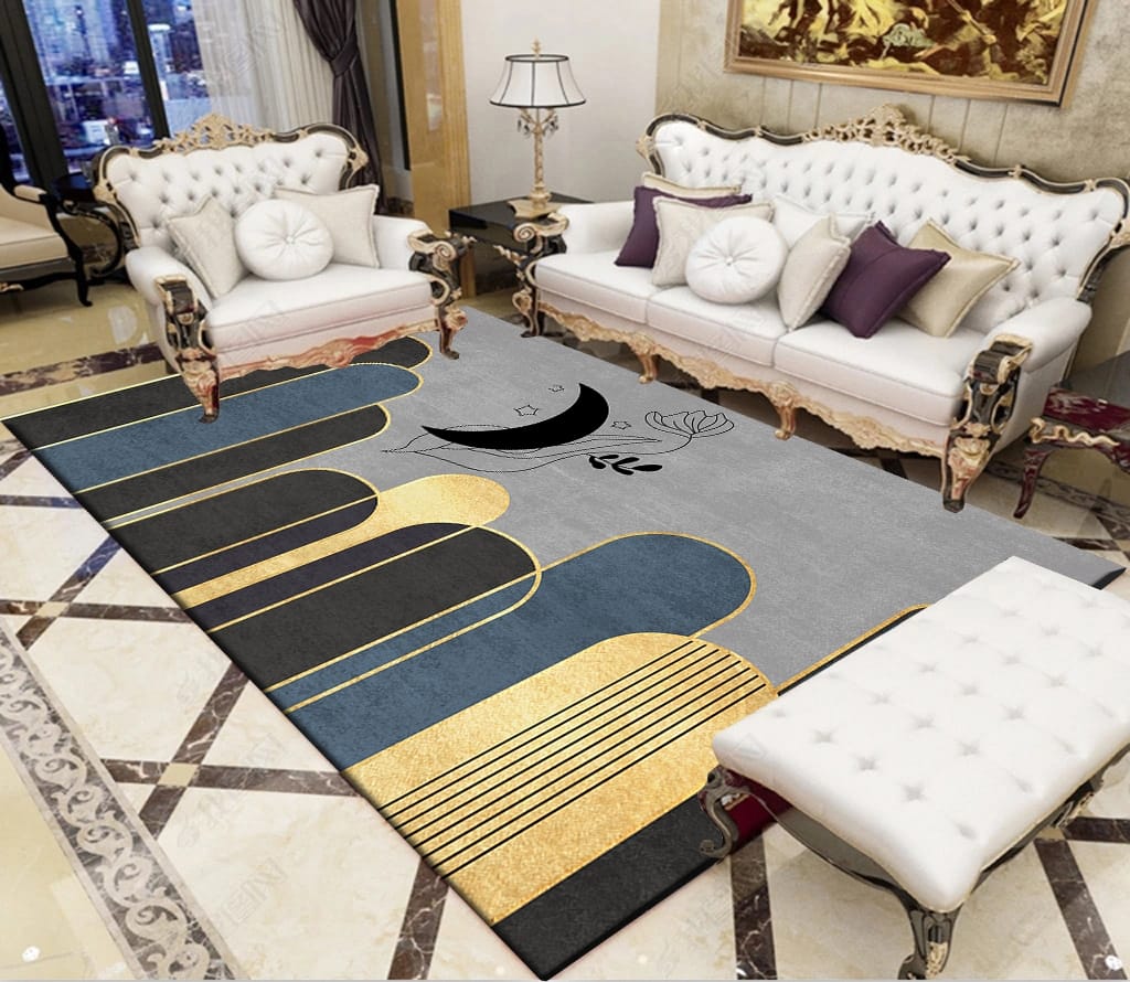 🆕✨ LuxWeave™ 5x8 3D/HD Carpet – Elegant Comfort for Your Space 🏡🛋️