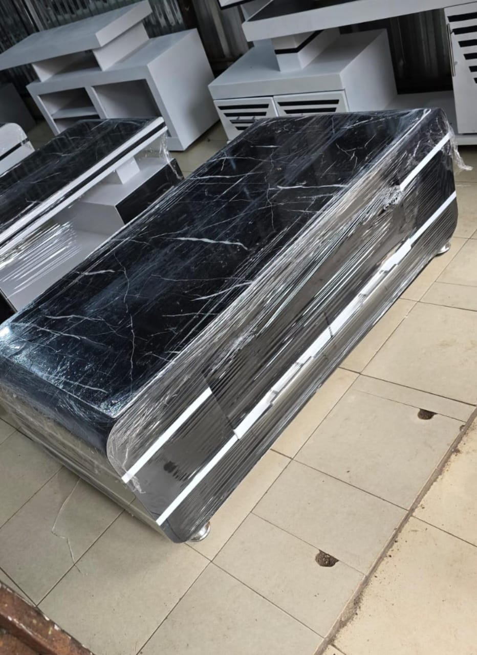 New Arrival High Profile Luxurious Coffee tables with Marble Effect Suitable for your Home Use, Office Use and AirBnB Use