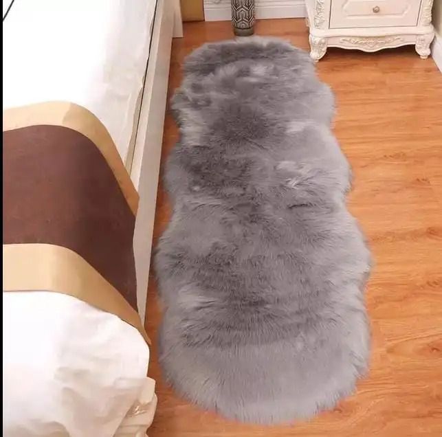 🦊 Luxurious Soft Faux Fox Fur Mat – 180x65cm ✨ | Cozy, Elegant & High-Quality 🛋️ | Perfect for Home Décor, car Dashboard, Sofa, Bed or Floor 🌟 | KILIMALL BEST PRICES