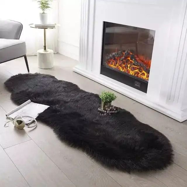 🦊 Luxurious Soft Faux Fox Fur Mat – 180x65cm ✨ | Cozy, Elegant & High-Quality 🛋️ | Perfect for Home Décor, car Dashboard, Sofa, Bed or Floor 🌟 | KILIMALL BEST PRICES