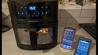 ✨ NEW ARRIVAL SMARTPRO 5L Luxury Air Fryer 🍟🔥 | 1500W Power ⚡ | 360° Air Circulation 🔄 | Touch Controls 🖱️ | Sleek Black & Gold Design 🖤💛 | Multi-Purpose Kitchen Essential 🍗🥦
